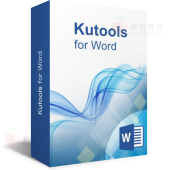 Kutools for Word -  文本增强辅助插件 提高效率